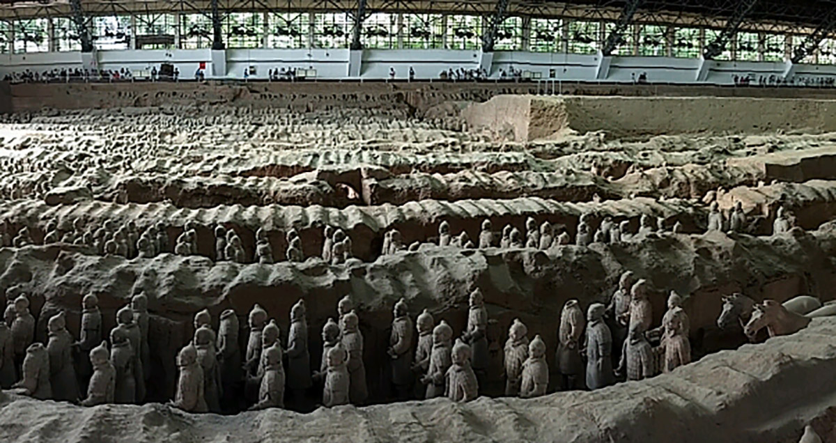 Guerreros de terracota